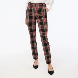 J Crew Factory Full-length Ruby pant in Stewart tartan - size 2